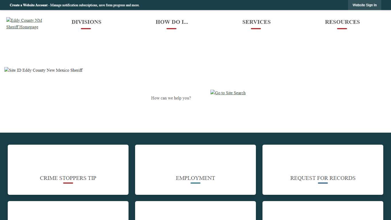 Sheriff | Eddy County, NM